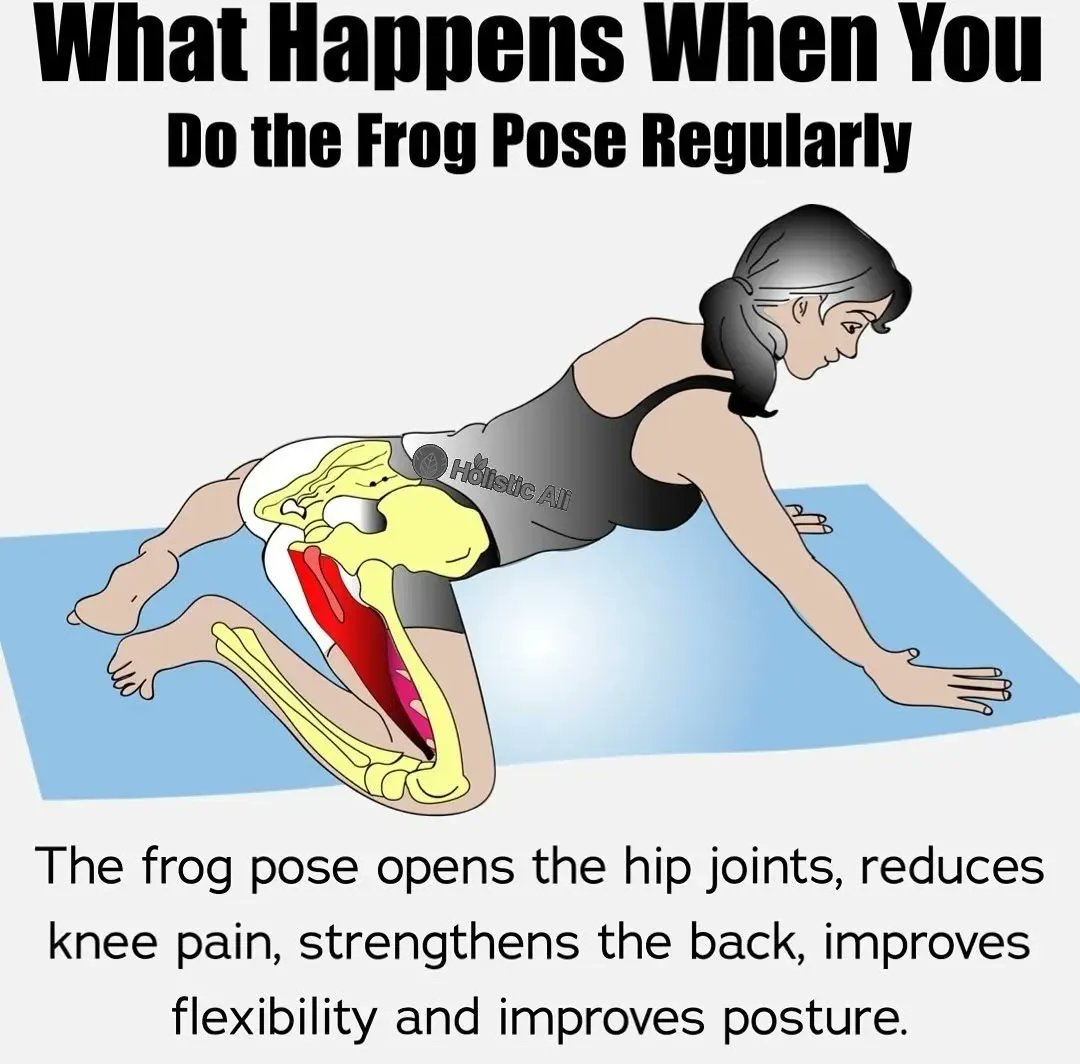 SportsMassage74's tweet photo. What happens when you do the frog position regularly
https://t.co/LvV5GudfaZ
#frogposition #yoga #stretches #backpain #lowerbackpain https://t.co/1prnpEopeE