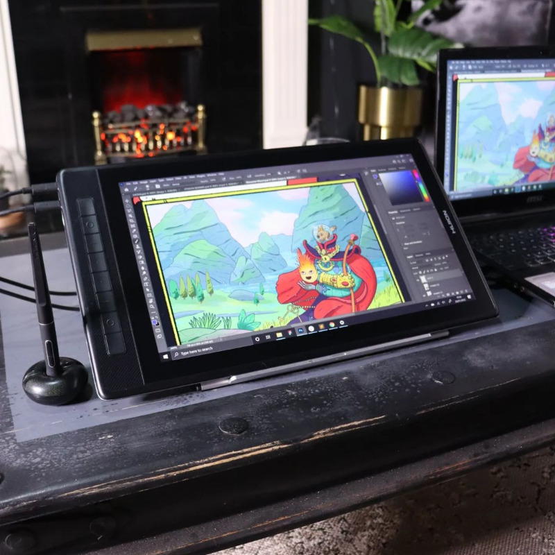 HuionTab's tweet photo. #huionworkspace
Looking gooood huh.
๐Artist: @andy_the_illustrator
๐Gear: #kamvaspro16(2.5K)
#huion #huiontablet #homeoffice #desksetup #productivespaces #deskstyling #homeofficedesign #workspace #workspacestyling #artworkspace
