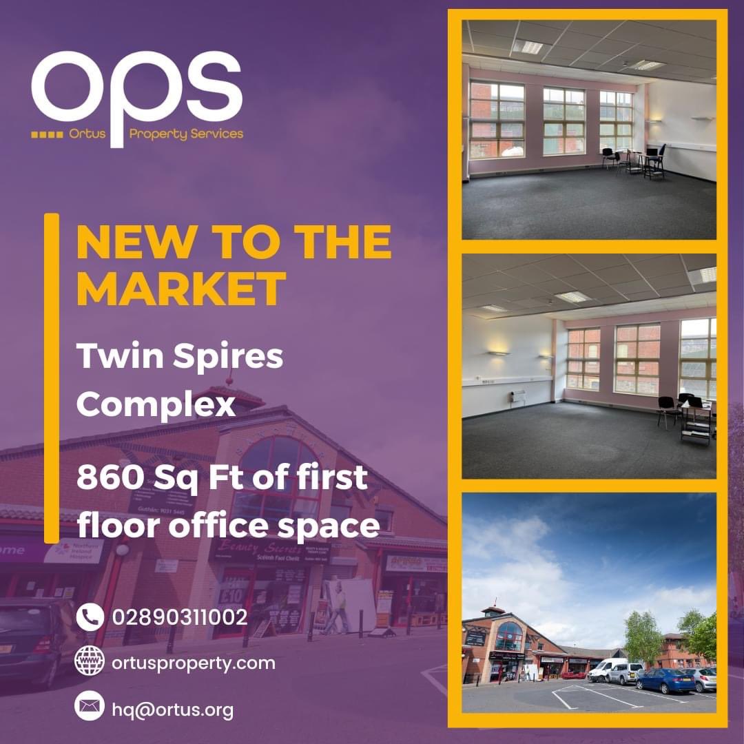 𝗧𝗢 𝗟𝗘𝗧

Prime first floor office Suite - Howard Building, Twin Spires Complex. 

For more details visit below ⏬
propertypal.com/howard-buildin…