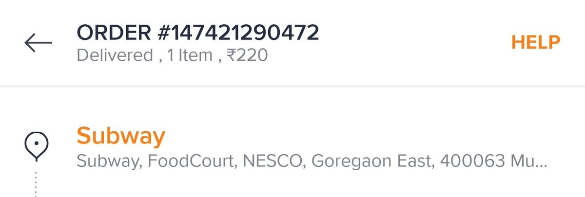 sukee007's tweet photo. @SwiggyCares Second time in a short span https://t.co/VFm5VNvTlT