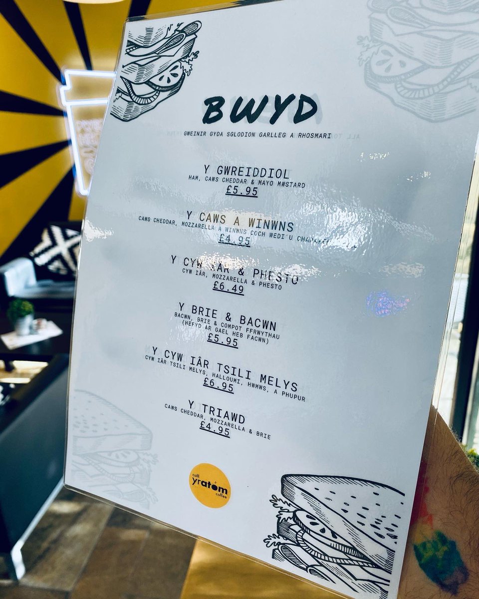 caffir_atom's tweet photo. Mae ein tostau blasus yn ÔL! 

Dewch i roi cynnig ar un am ginio heddiw.

Neu archebwch trwy Uber Eats a bydd yn cael ei ddanfon i'ch drws! 

- - - - - 

Our tasty toasties are BACK! 

Come and try one for lunch today.

Or order via Uber Eats and it'll be delivered to your door! https://t.co/nKywhr4Wql