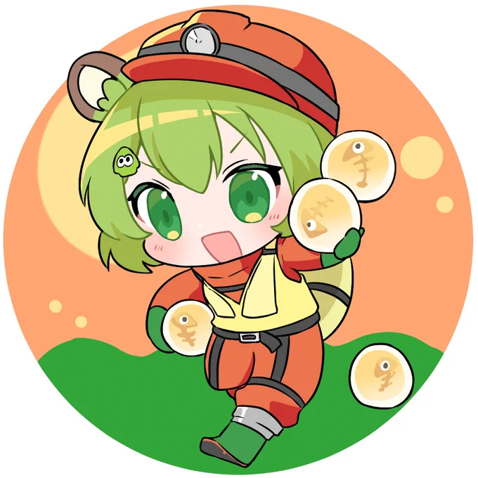 サーモンらん!#らんあーと 