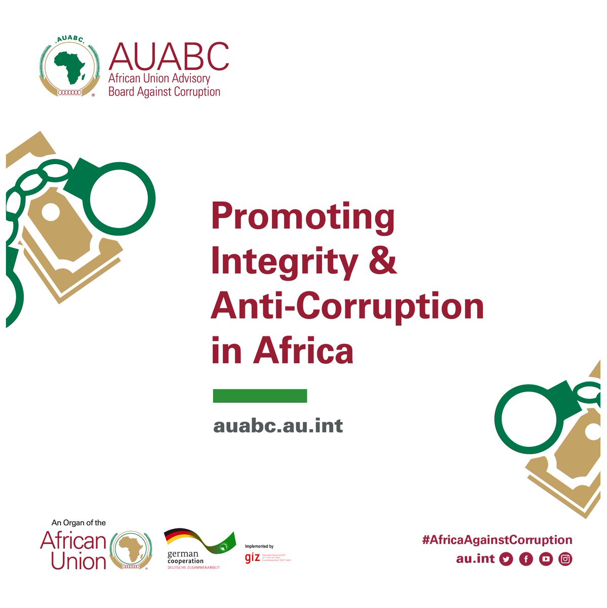 The African Union Convention on Preventing and Combating Corruption provides a framework which State Parties follow to combat corruption. Read provisions on the role of the state, private sector, civil societies, media, women & youth to fight corruption-au.int/en/treaties/af…