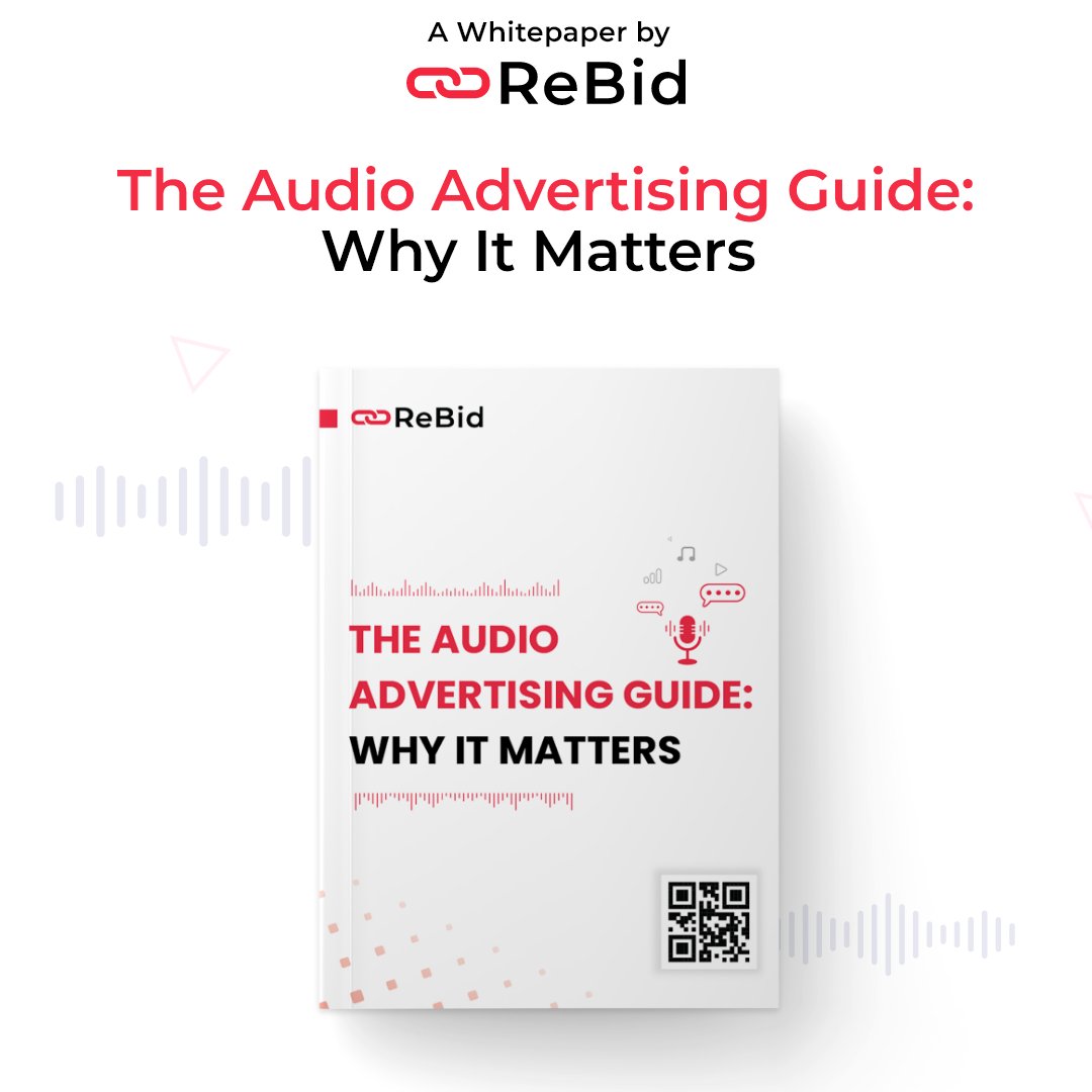 rebidco's tweet photo. With more people using #audiostreaming platforms, the market opportunities for #audioadvertisements are skyrocketing! Now #advertisers can reach a broad base of #customers but with minimal distractions through #audioads. Read our whitepaper #guidebook: https://t.co/sLpgaxstnN https://t.co/yGhuJ5TJBA