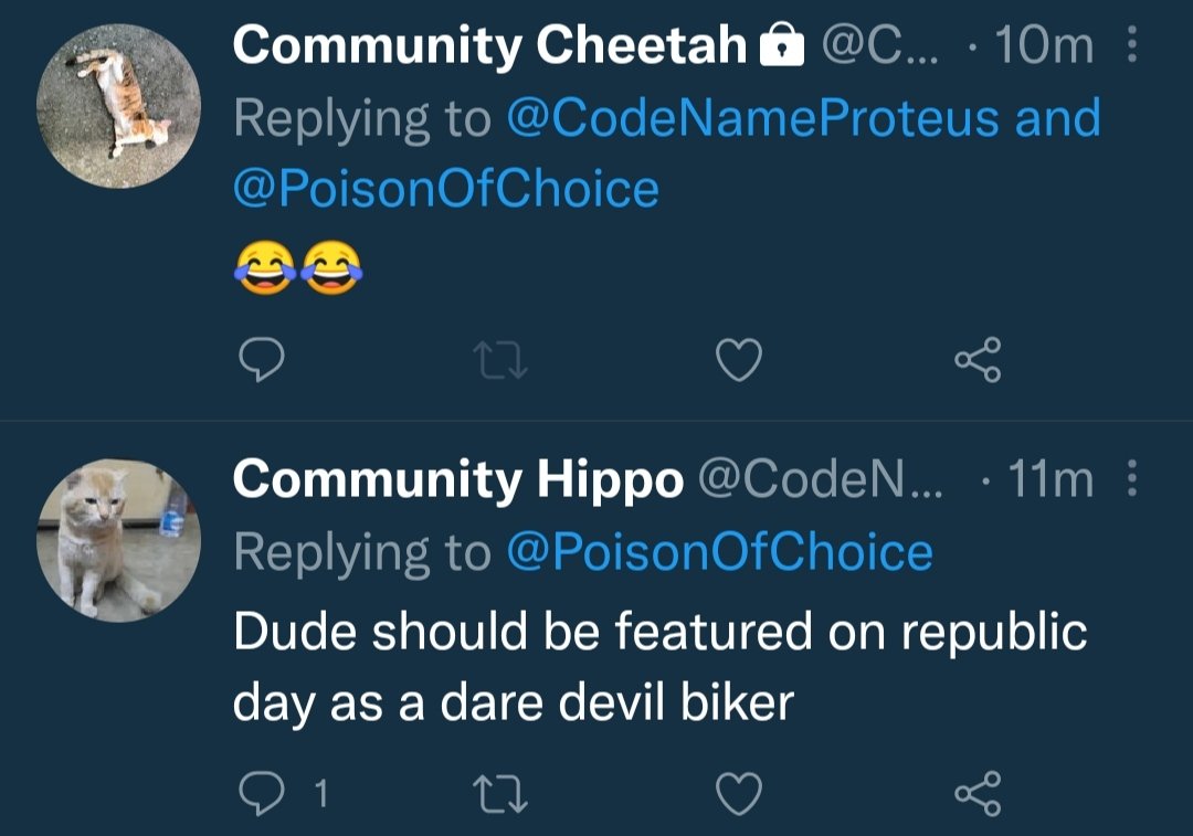 PoisonOfChoice's tweet photo. This is how I realise that I have been confusing both for the same person after the recent name and DP change. As if @BoredMallu and @malludoc weren't confusing enough with their nearly identical DPs, handles and Malluness. Pourquoi? 😭 #DoubleTroubles https://t.co/7sNU19pzAS