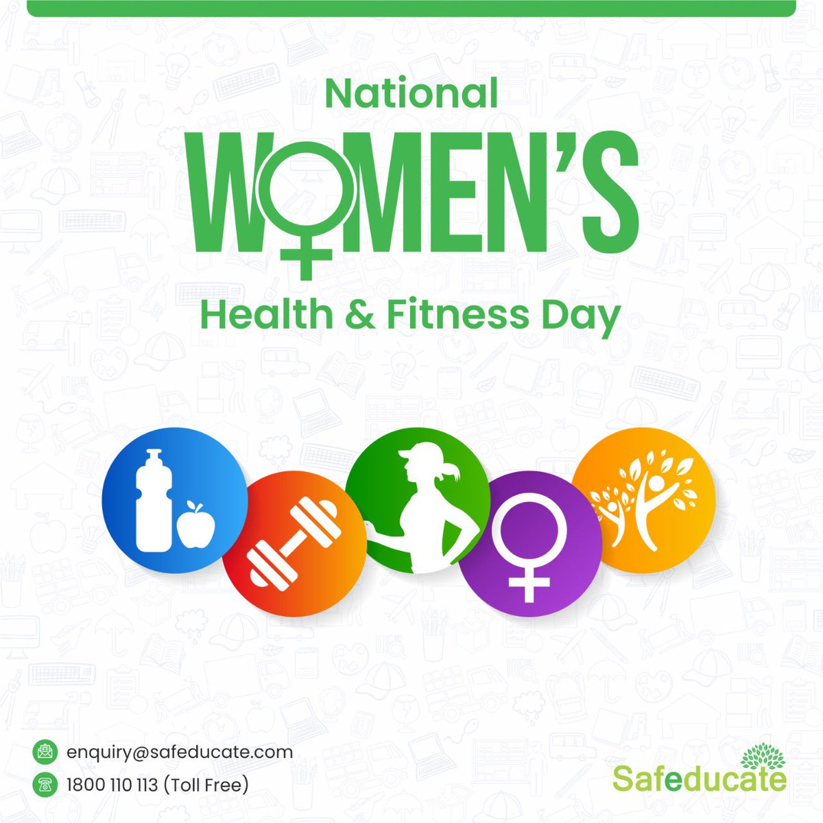Safeducate's tweet photo. Women’s it’s time to think🤔 about Yourself.. 

Do Yoga🧘‍♀️, Do Exercise🧘‍♀️, Care Yourself☺️, Love Yourself🥰 and be Happy Always😊…..

#nationalwomenshealthandfitnessday #safeducate #safeducatelearning #loveyourself #fit #healthy #happy #women #skillindia https://t.co/pnCA3z5ik0