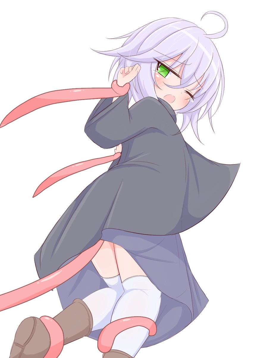 絵564号「マナさん」
触手拘束立ち絵

1個のゲームに触手系のシーンは何枚入れてもよいとされているので遠慮なしに違うポーズの触手やられを何枚も入れようと思います。 