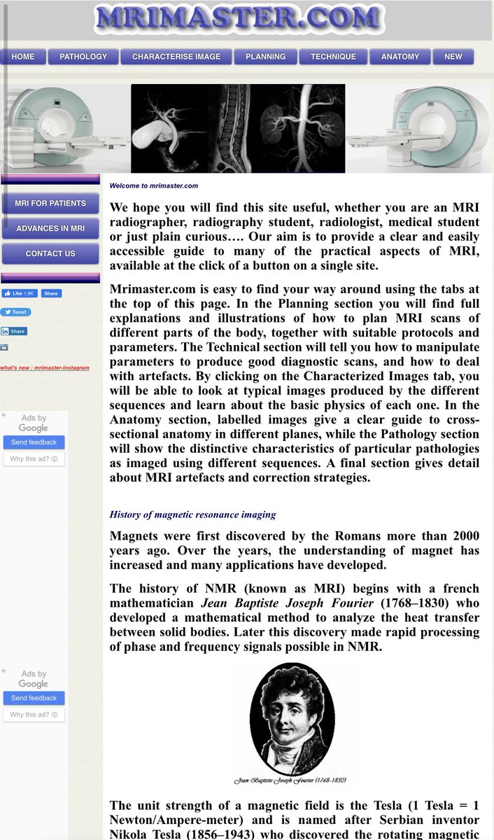 obmh_'s tweet photo. مواقع مفيدة ورائعة للرنين المغناطيسي 🧲 #MRI 

موقع MRIMASTER موقع رائع في تعلم التكنيك والبروتوكول والتخطيط لكل فحص، وشرح السيكوينس موقع من ذهب 👌🏼
https://t.co/PTAhvDv3JM https://t.co/vhllqdoSLm