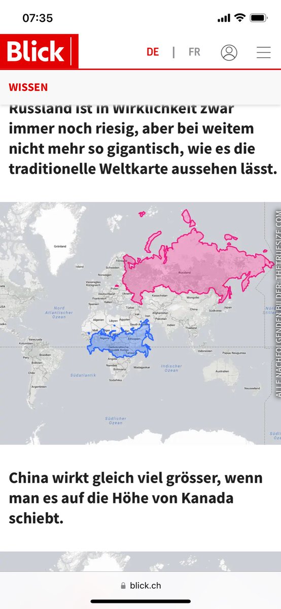 KnochTobias's tweet photo. Very cool Magazine Cover Design by @Katapultmagazin about the real size of Africa (and Russia).

Below a link that explains the distortion in usual maps.

https://t.co/6Lpx8ZKCOw https://t.co/44rwtu2Qjy