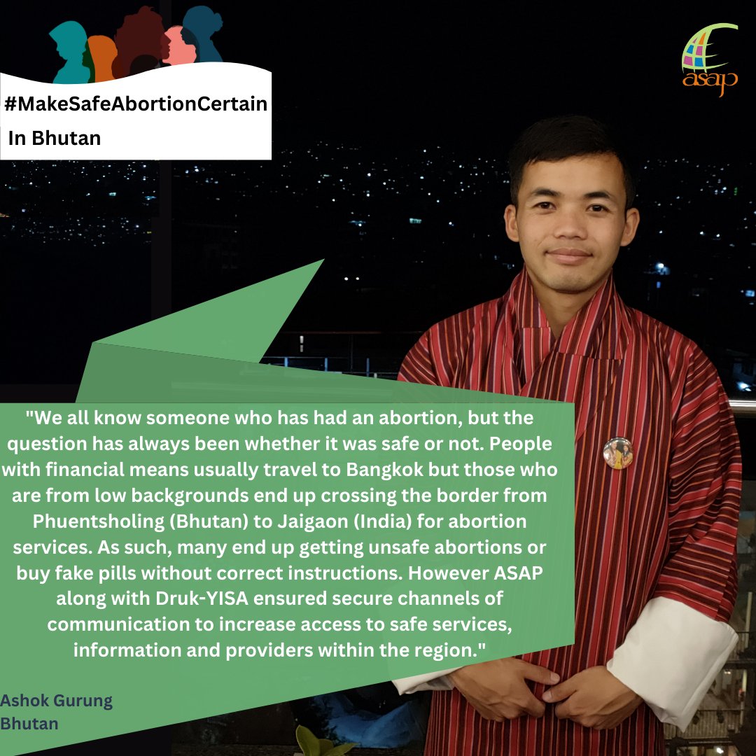 asapasia's tweet photo. We're kickstarting #InternationalSafeAbortionDay campaign - #MakeSafeAbortionCertain as our #YouthChampions from #Asia share their challenges & motivations in ensuring access to the services in their countries, during certain & uncertain times.
#ISAD2022
#safeabortionregardless https://t.co/cCO1mNEX0k