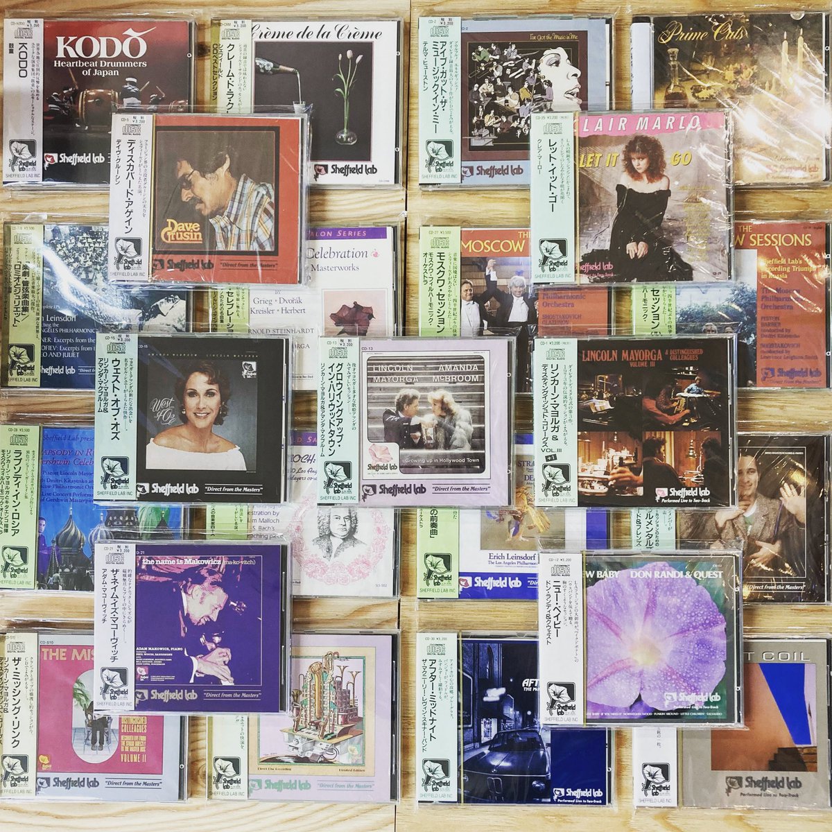 abbeyHamamatsu's tweet photo. Sheffield lab 入荷‼︎
演奏 録音にこだわりが詰まった一枚を是非🔊
ジャズコーナーにて展開中です🙌
#Sheffieldlab
#高音質cd 
#シェフィールドラボ

#中古cd
#アビーロード浜松店 https://t.co/P6HO3iWE0B