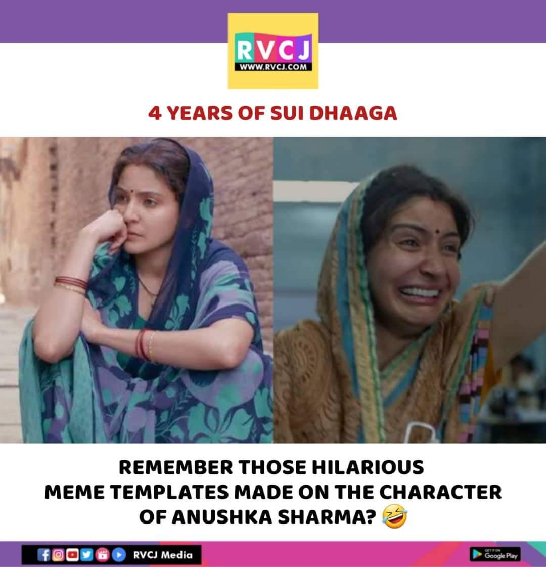 4 Years of Sui Dhaaga!

#suidhaaga #anushkasharma #rvcjmovies #rvcjinsta #varundhawan
