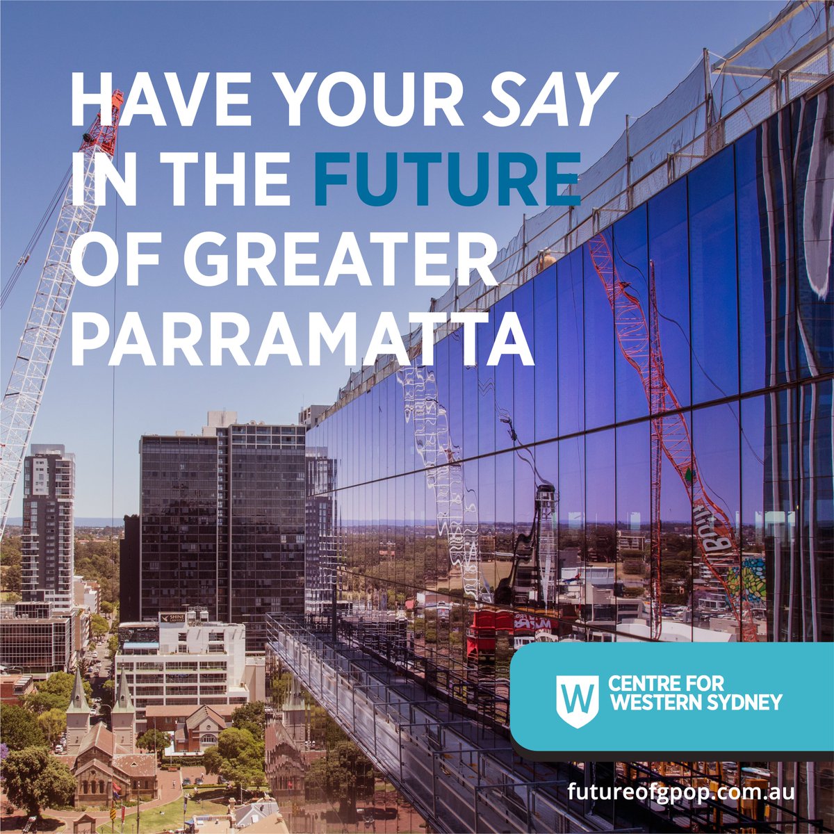 Centre for Western Sydney (@westsydu_cfws) on Twitter photo We are now half way through our consultation. It is not too late to share your aspirations for the Greater Parramatta region. Visit futureofgpop.com.au to join the conversation. <a href="/westernsydneyu/">Western Sydney University</a> <a href="/westsydunews/">Western News</a> We are now half way through our consultation. It is not too late to share your aspirations for the Greater Parramatta region. Visit futureofgpop.com.au to join the conversation. <a href="/westernsydneyu/">Western Sydney University</a> <a href="/westsydunews/">Western News</a>