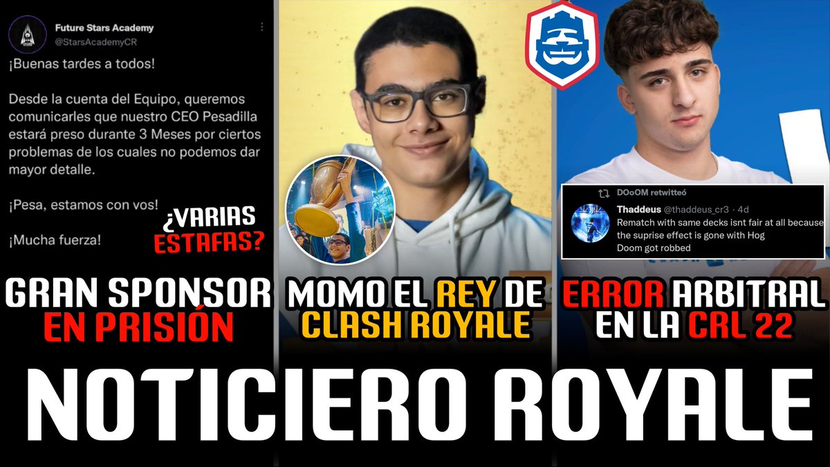 CONOCIDO SPONSOR ¿ESTAFA? Y VA PRESO | MOMO LIGHT CAMPEON DEL MUNDO | GROSERO ERROR EN LAS FINALES

📎:youtu.be/85y0nc_468U
Se Agradece🔃❤️