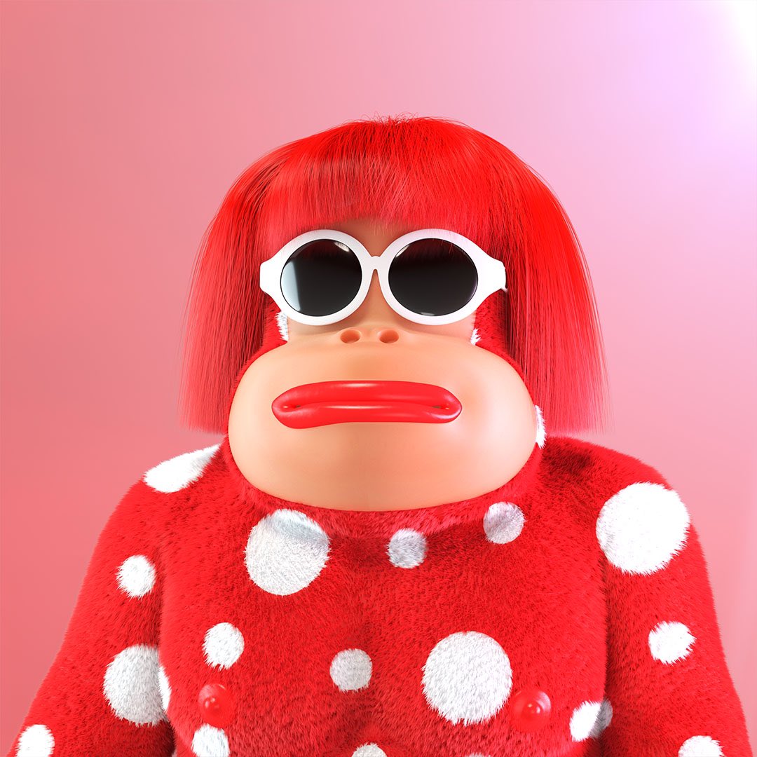 KimStephanie__'s tweet photo. @NFTKingForever This is what #HanSoHee looks like if she’s being an ape #NFT 🤣🤣 @GoingApe_io https://t.co/qdxLa11E7D