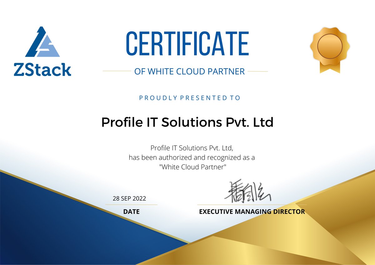 profileitsolns's tweet photo. Profile IT Solutions is proud to announce that we become a "WHITE CLOUD PARTNER" of ZSTACK.
#ZStackCloud #PrivateCloud #HybridCloud #virtualization #cloudinfrastructure #cloudtechnology #ITconsulting #innovation #data #cloud #cloudsecurity #technologyinnovation https://t.co/E99nq6Z9oj