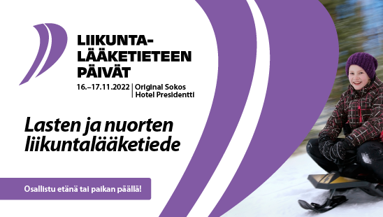 ltsfi's tweet photo. Miten #lapset ja #nuoret liikkuvat ja onko liikuntaa riittävästi? Miten huomioidaan lasten ja nuorten urheilijoiden harjoittelussa jaksaminen ja vammat? Tule kuulolle Liikuntalääketieteen päiville 16.–17.11. Infoa: https://t.co/P4gGqNOSVk #urheilu  #liikunta #vammat #lepo #LLTP22 https://t.co/PuvywHGBjG