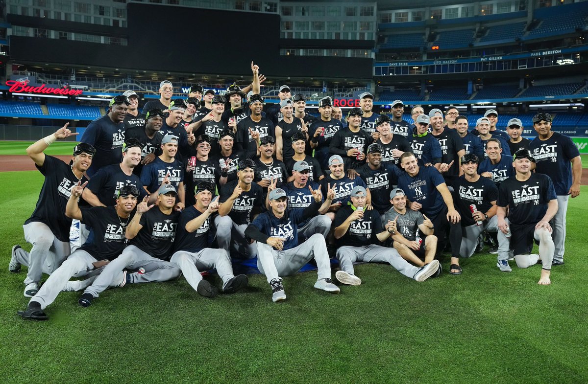 MLB's tweet image. RT if your team clinched its division tonight!