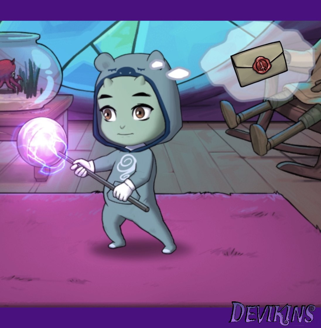 mfranceia's tweet photo. My #devikid is wishing he will get @devikins_game’s #CBT invitation 💌 for the upcoming #Combat #Phase2 this #December !👀😈

Guess he needs to train more 🏋️ and be one of the Top 10 #Devikins #NFTGamers in the current #TrainingEvent to claim the invitation letter!😈🤩

#NFTGame https://t.co/BhNIaseGzH
