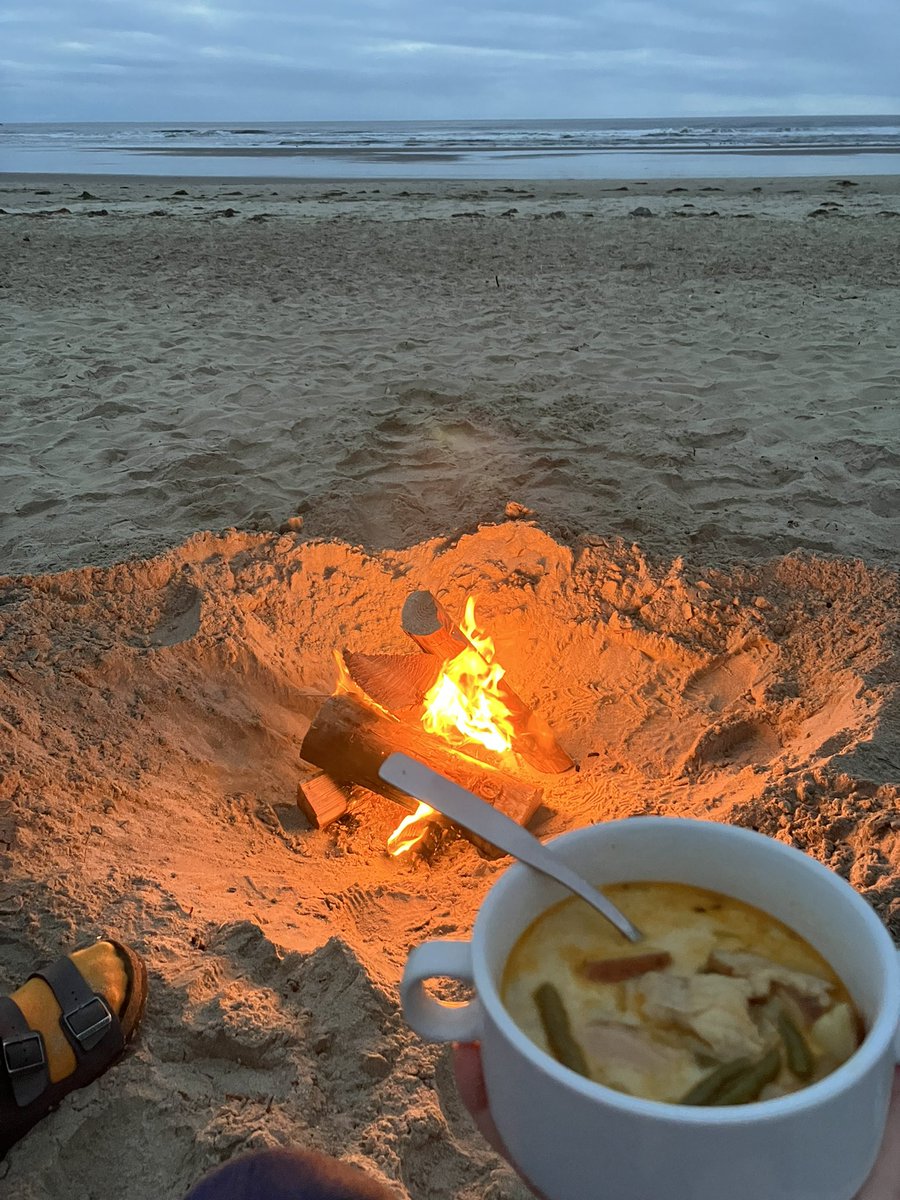 Chowder. Fire. Ocean. Heaven.