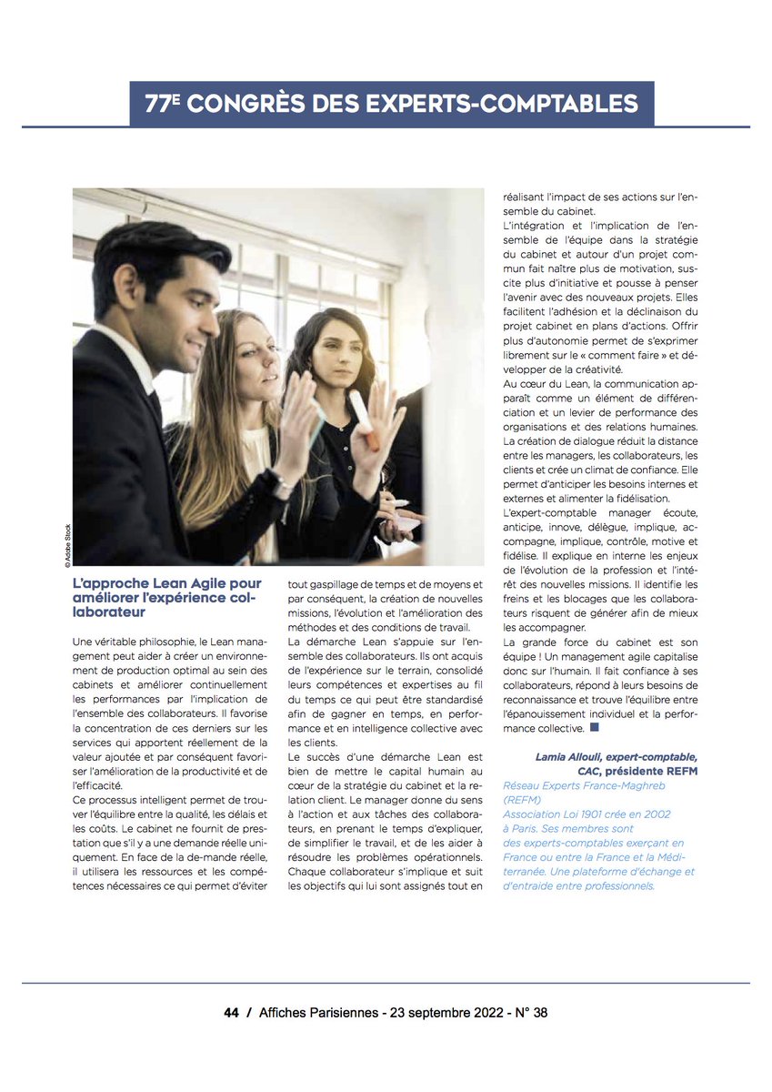 LamiaAllouli's tweet photo. #Expertcomptable
#Innovationmanagériale
#Affichesparisiennes https://t.co/o0pixgtOjF