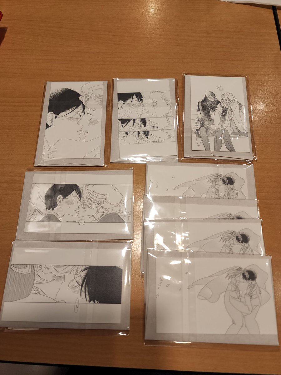 mi_ko202's tweet photo. 【交換】
中村明日美子先生
mariage 原画展 
���スカードコレクション

譲)写真１枚目
求)写真２枚目♥️＞⭐

本日池袋で手渡し希望です。
どなたかいらっしゃいましたら宜しくお願いします。
���索からもお気軽にお声かけ下さい。 https://t.co/z0SRI0vXaN