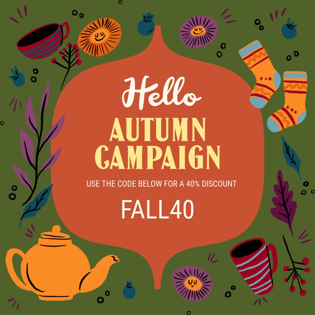 📢 Don't miss our 🍂 Autumn Campaign! Limited time offer, use the code: FALL40 for a 40% discount on 🌐 morebooks.shop ❗THE OFFER ENDS on 4th of OCTOBER 🕛 #offers #OfferSale #discounts #authors #books #bookstagram