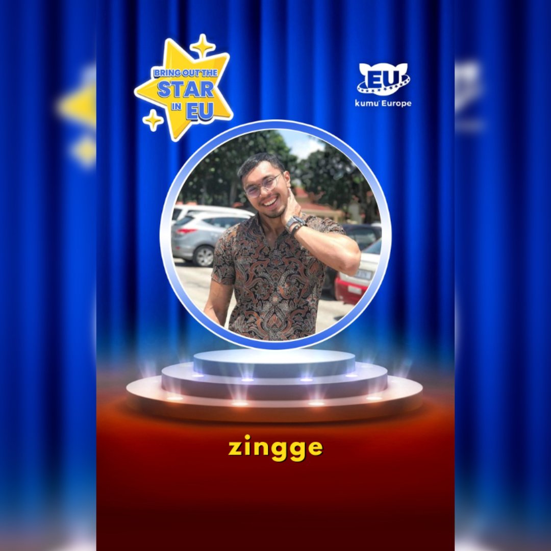 KumuEurope's tweet photo. It’s your time to shine! 🌟 Join our guest from Malaysia, Zingge, on Kumu Europe's Star in EU stream 🎙

Today, 28 September at
🇵🇭 6pm PHT / 🇪🇺 12pm CEST

See you there! ⭐️

📲 Watch exclusively on Kumu

#StarInEu #kumu #kumuph #kumueustars #kumueurope #livestreams #streamers https://t.co/hbjqOmhoKo