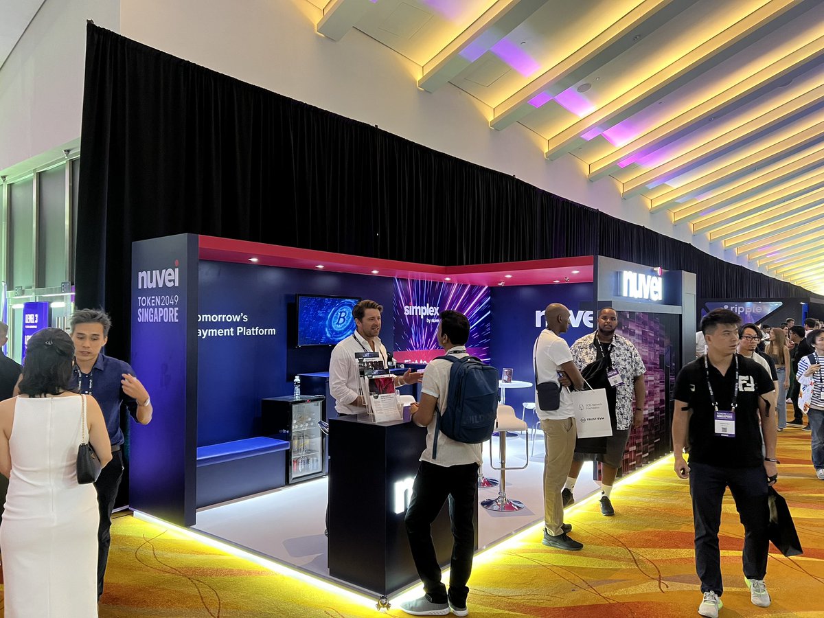 johyon's tweet photo. @Nuvei @singapore @token2049 https://t.co/s3q3WJGUNE