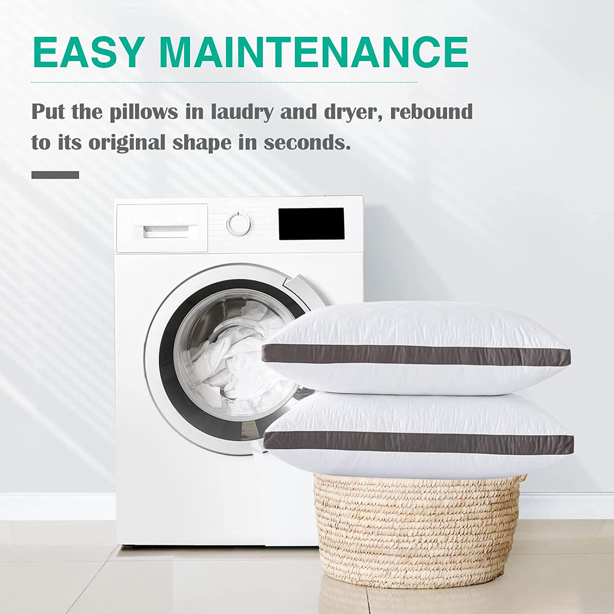 DealsForUU's tweet photo. Product name: Goose Down Pillows
Discount：70% off 
Code: 7049JAFO
Deal Price : 20.99-23.99
Original price: 69.99-79.99
Start Day:  2022-9-27 04:00 PDT 
End Day:  2022-10-9 23:59 PDT
Link: https://t.co/Y59q1NzXWr https://t.co/REpxI0zXzp