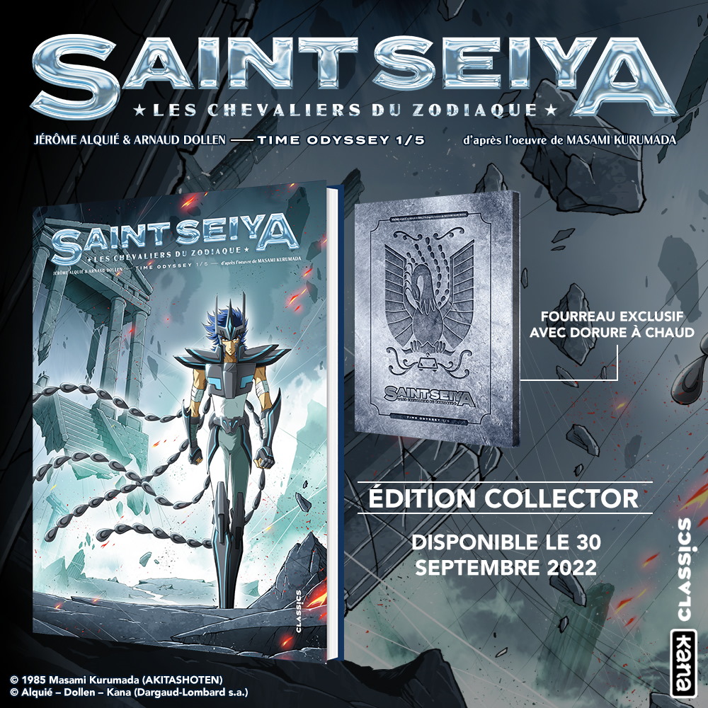 hamsterjoueur's tweet photo. 📖 la BD Saint Seiya les chevaliers du zodiaque édition collector de nouveau en préco chez amazon
➡️ https://t.co/2glI8I18Pr
📦contenu :
- format plus grand
- couverture alternative
- fourreau avec dorure à chaud
- 24 pages supplémentaires https://t.co/cRW7m7iAhj