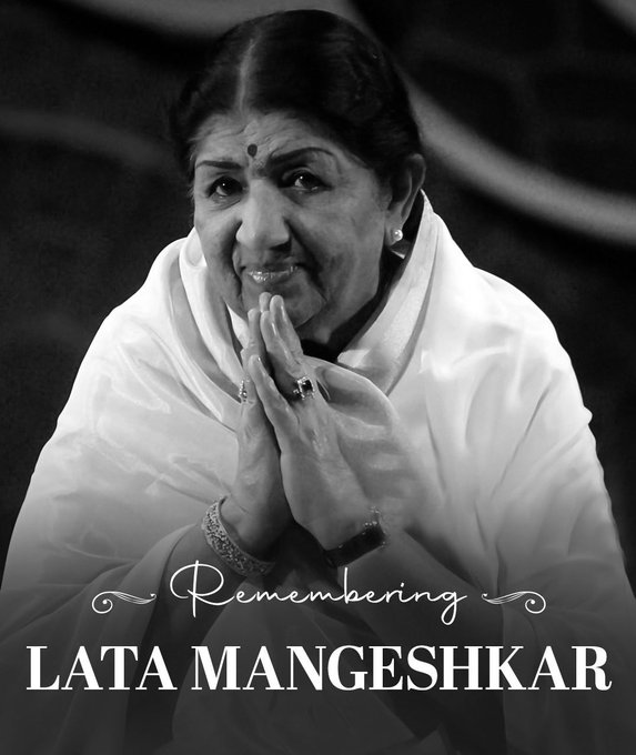 Hope you still miss her.. The lady with Golden Voice.. Happy Birthday #LataMangeshkar ji My music space still belongs to you. #happybirthdaylataji