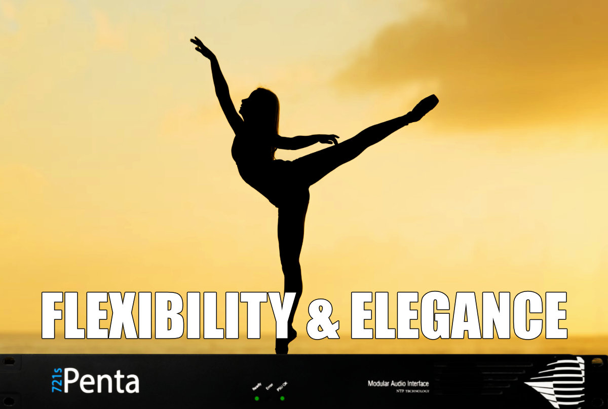 NTP_Technology's tweet photo. Flexibility and elegance often go hand in hand. And our Penta range of audio routers and converters is no exception. Learn More About the Flexible and Elegant Penta Universe:  https://t.co/7XqXDKjsIW

 #ntptechnology #audiorouting #dantespokenhere #penta720 #penta721s https://t.co/igxk0Tutzk