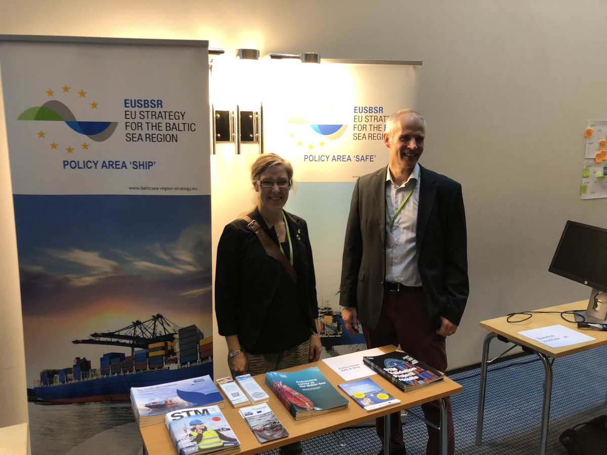 Sharing #STM and other project results at <a href="/EUSBSR/">EUSBSR</a> #annualforum #PAShip #PASafe