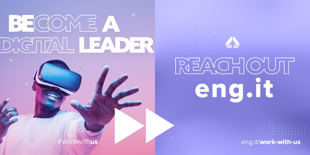 EngineeringSpa's tweet image. Specializzati ed entra subito in Engineering attraverso i nostri Academy Programs dedicati a neolaureati e neodiplomati.

Scopri le Academy in partenza su eng.it/work-with-us/#…

#WorkWithUs #LifeAtEngineering #Hiring