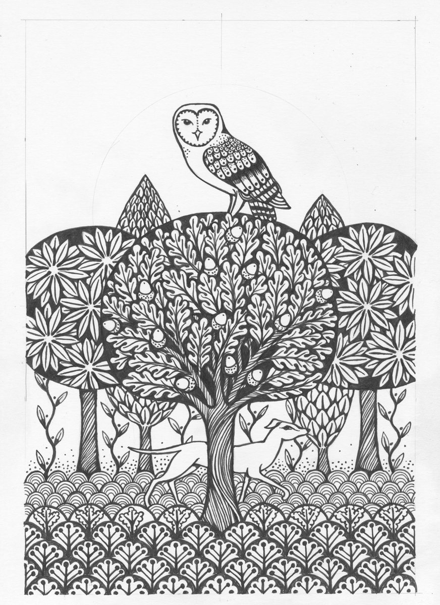 lindaedwardsart's tweet photo. Developing a drawing for a new project. Swipe left for earlier versions!
.
#lindaedwards #barnowl #hound #greyhound #woods #drawing #blackandwhite #pendrawing #pencildrawing #wip https://t.co/oe4n7QO2XN