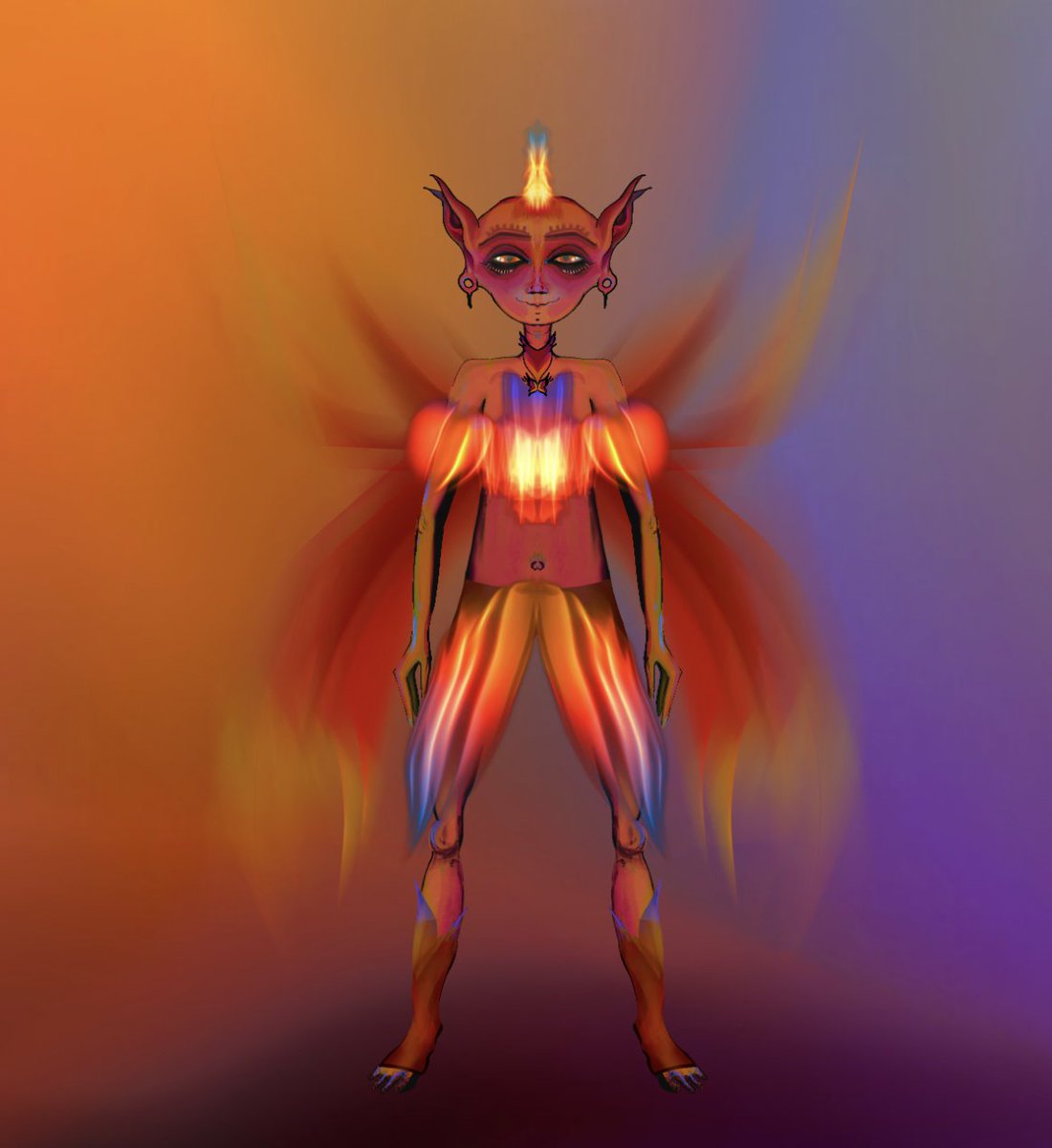 Coming in HOT!!!  Mahalos to <a href="/worldofumans/">Uman</a> for this fire Fairy 🔥🧡❤️🔥