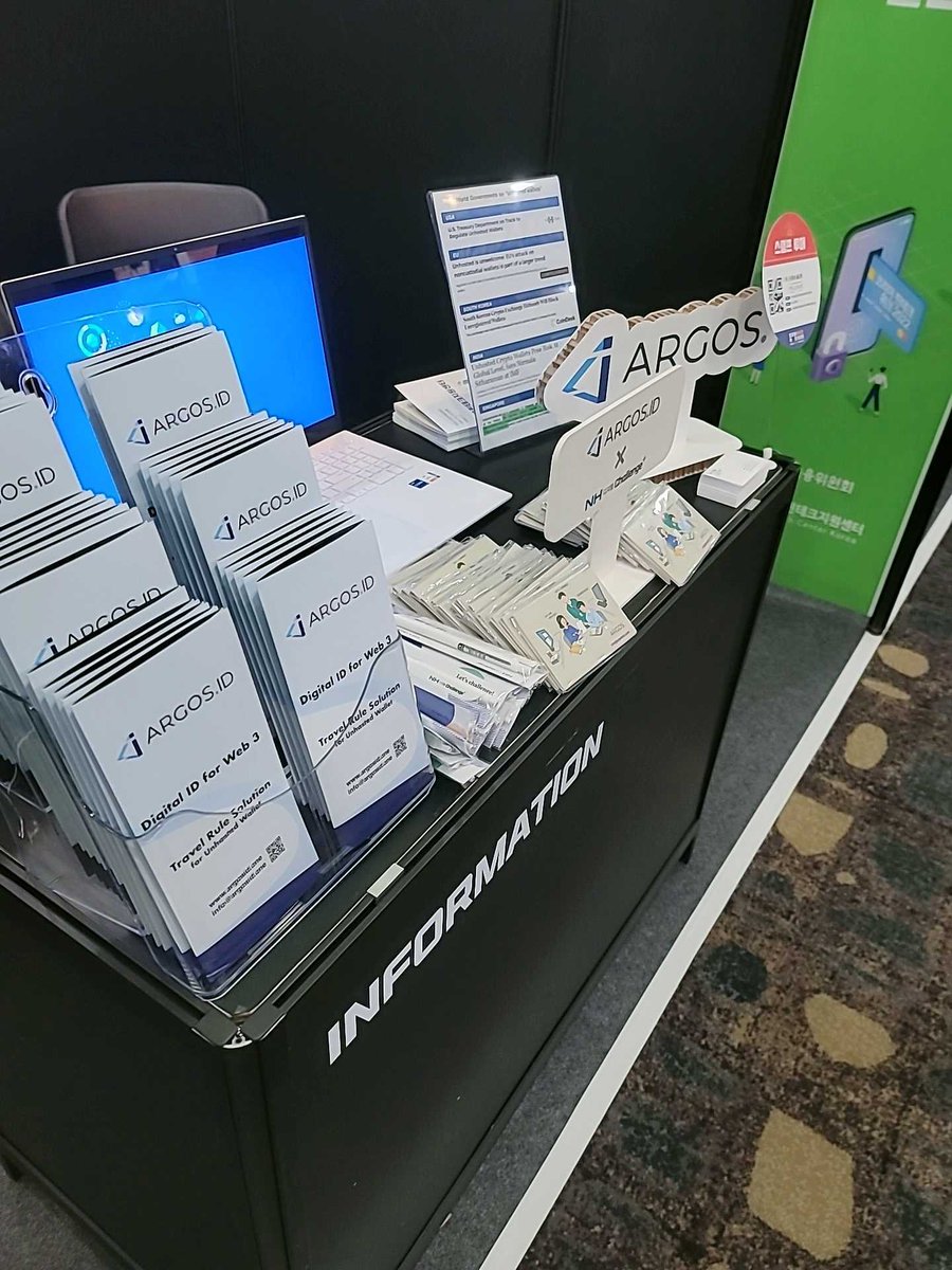 argoskyc's tweet photo. Sharing some images from the Korea Fintech Week 2022!
#KoreaFintechWeek #KoreaFintechWeek2022 #KoreaFintech #ARGOSID https://t.co/jdP3h7KzS8