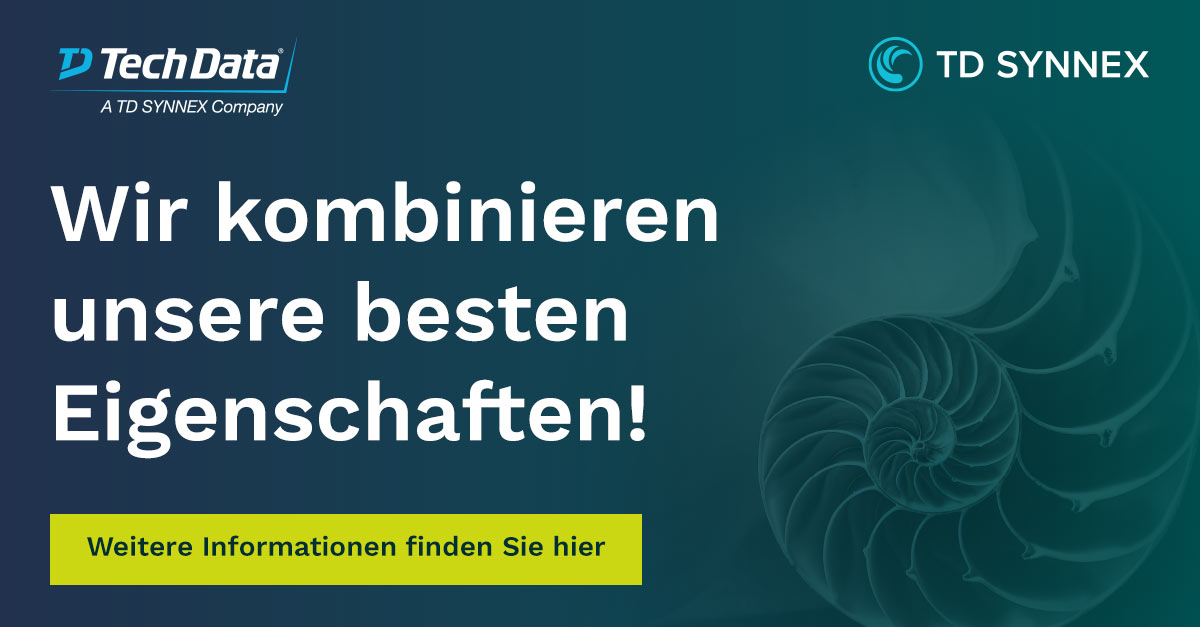 TechDataAT's tweet image. Wir kombinieren die lokale Partnerschaft &amp;amp; das Fachwissen von Tech Data mit zusätzlicher globaler Stärke &amp;amp; Stabilität, Spezialisierung &amp;amp; Innovation von TD SYNNEX, um unseren Partnern weiterhin zum Erfolg zu verhelfen 🏆 
ms.spr.ly/6018j4UGm