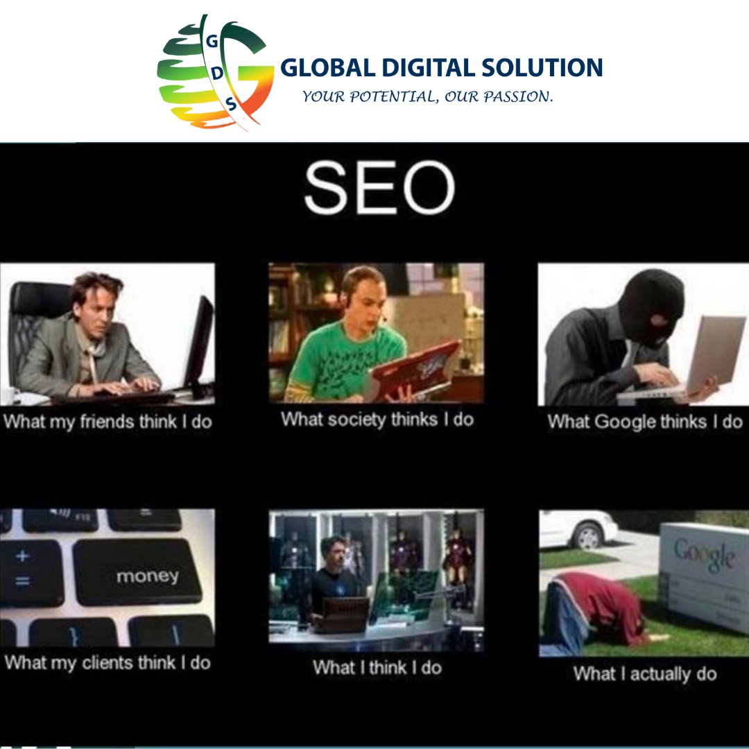A Story Of SEO Person 😆😆.
Stayed Tuned with #GlobalDigitalSolution!
Reach us @ +91 9074131740.

#seo #seolife #Google #growthhacking #marketing #seoservices #seoexpert #digitalmarketingexpert #contentmarketing #digitalmarketing #branding #business #businesssolution