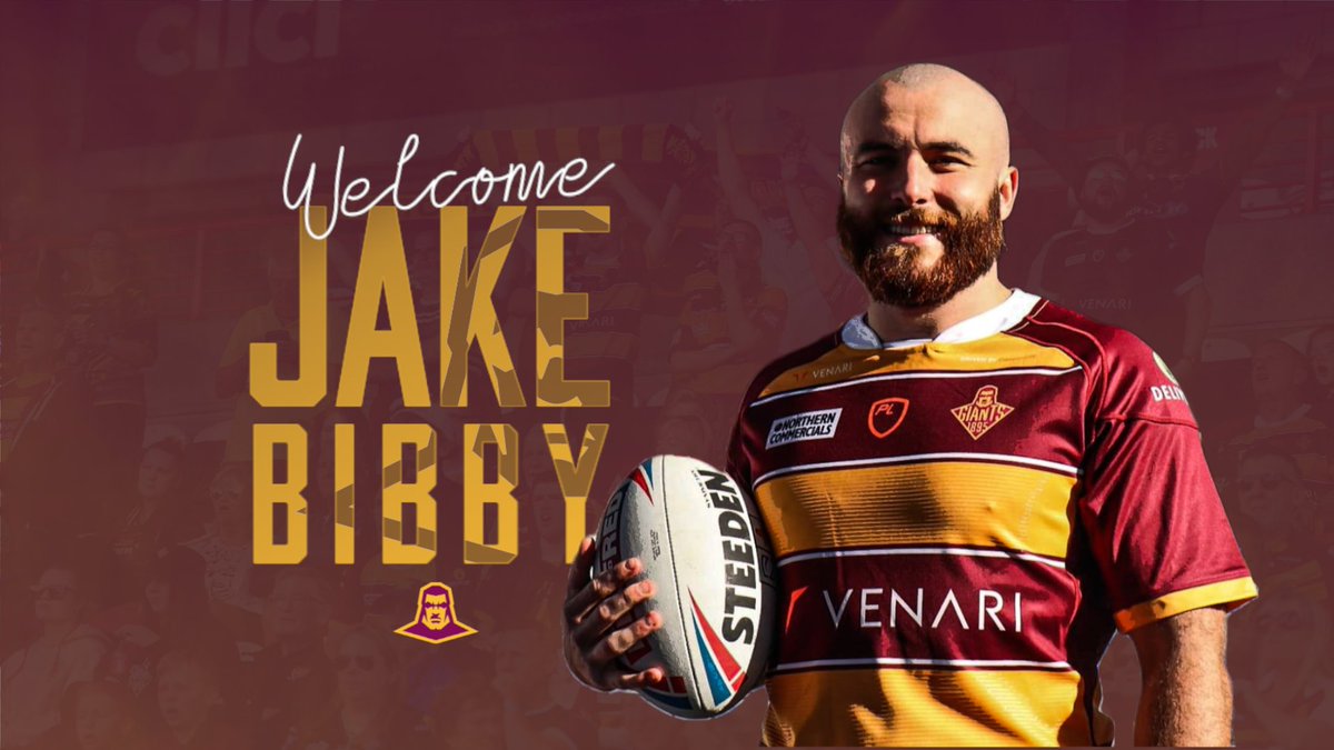 Welcome, @JakeBibby! 👋 Huddersfield Giants have signed former Salford Red Devils & Wigan Warriors three-quarter Jake Bibby on a three year deal! Read more: giantsrl.com/article/8252/g…