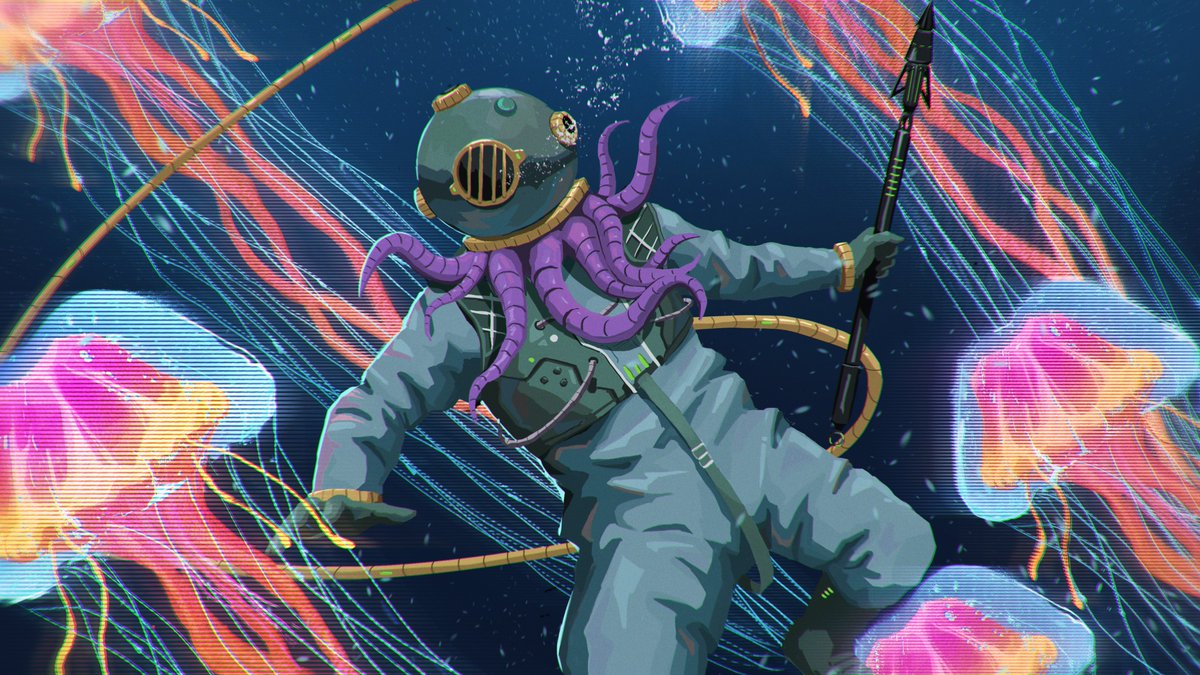 de_monsters's tweet photo. ~The chaotic undercurrents in the Kingdom of Sea call!
Get your weapons ready #DeMonverse. You're gonna need them.๐จ
#DeMons #NFT #NFTCommumity #NFTartwork https://t.co/rVY7SI3kzJ