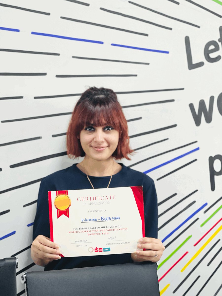 We are super proud of our WeRaise startup BizB on their selection as a national finalist of She Loves Tech 2022!
Congratulations to Sehrish Raza, Founder of BizB on achieving this milestone and we wish her the best of luck for the final round of She Loves Tech 2022.