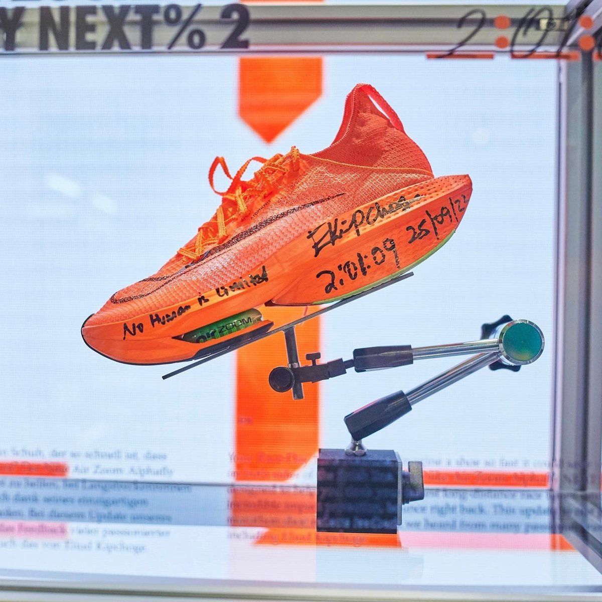TopplineKenya's tweet photo. "Human Race Just Got Faster" Left Behind for the future. Congrats to @EliudKipchoge #Uhuru, Raila, Kabogo, Japheth Koome, Florence Bore, Aisha Jumwa, Munya, Kinoti, Monica Juma #MainaAndKingangi https://t.co/6aXmpHQa7E