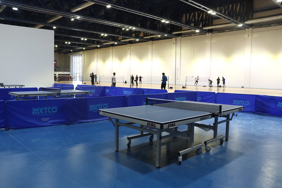 iitjodhpur's tweet image. The Sports Complex at IIT Jodhpur provides an inclusive ambience to the diverse community of the institute. The complex has been built with the intent to promote the spirit of sportsmanship. Let’s take a look at it!

#iitjodhpur #knowyouriitjodhpur #JEEAdvanced2022