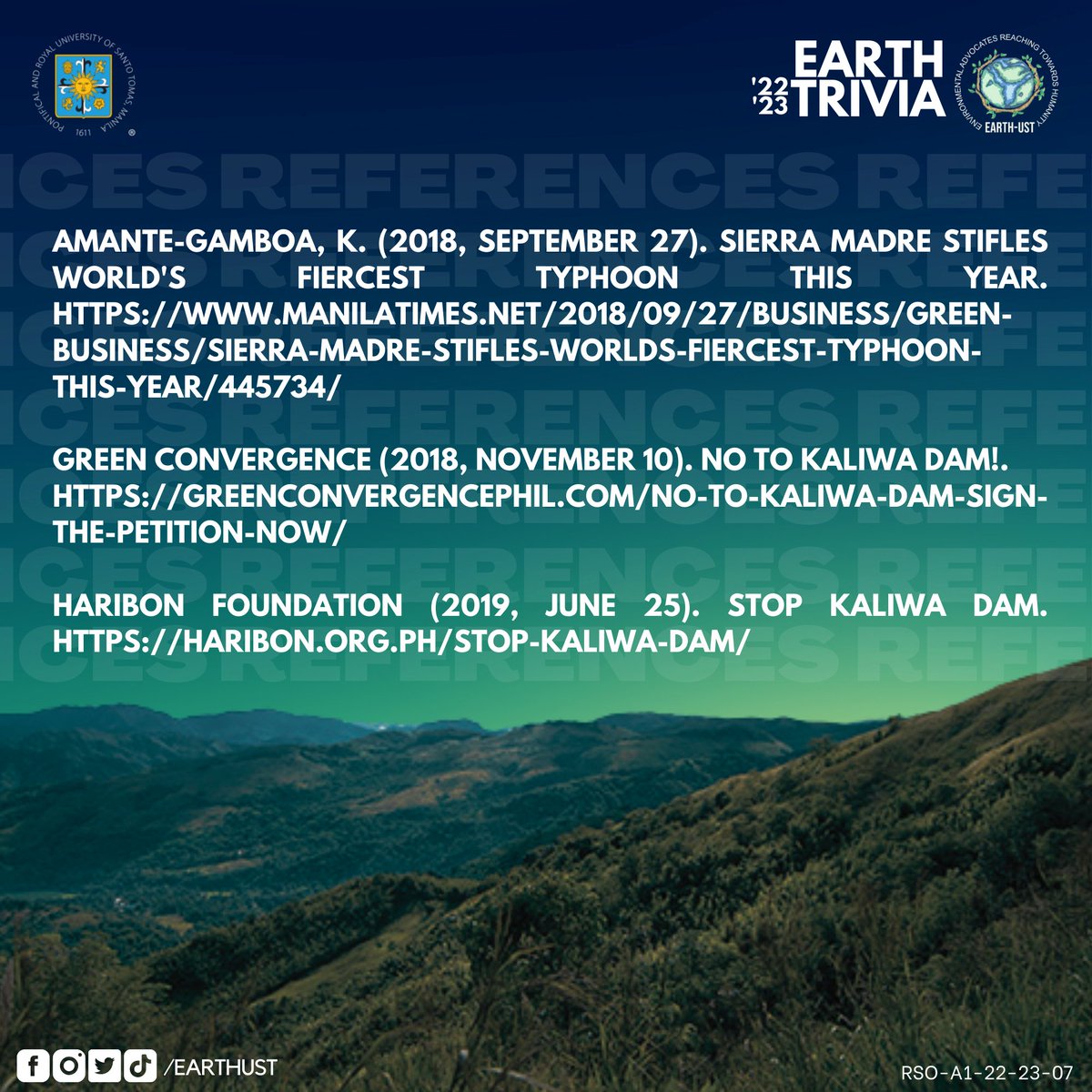 earthust's tweet photo. ... and take action in saving and protecting it back.

#EARTHYKnows
#3MBRACING3ARTH 
#AllforOneEARTH
#EARTHero

Caption by Roma Molina
Content by Charles Nicolas
Pubmat by James Flores

RSO-A1-22-23-07

3/3 https://t.co/YcQH8yzygi