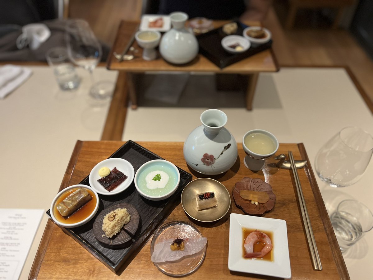 masterkeaton1's tweet photo. 2022년 9월 어느날의 밥) 서울 강남구 청담동 레스토랑 권숙수 https://t.co/YTG7wimX9O