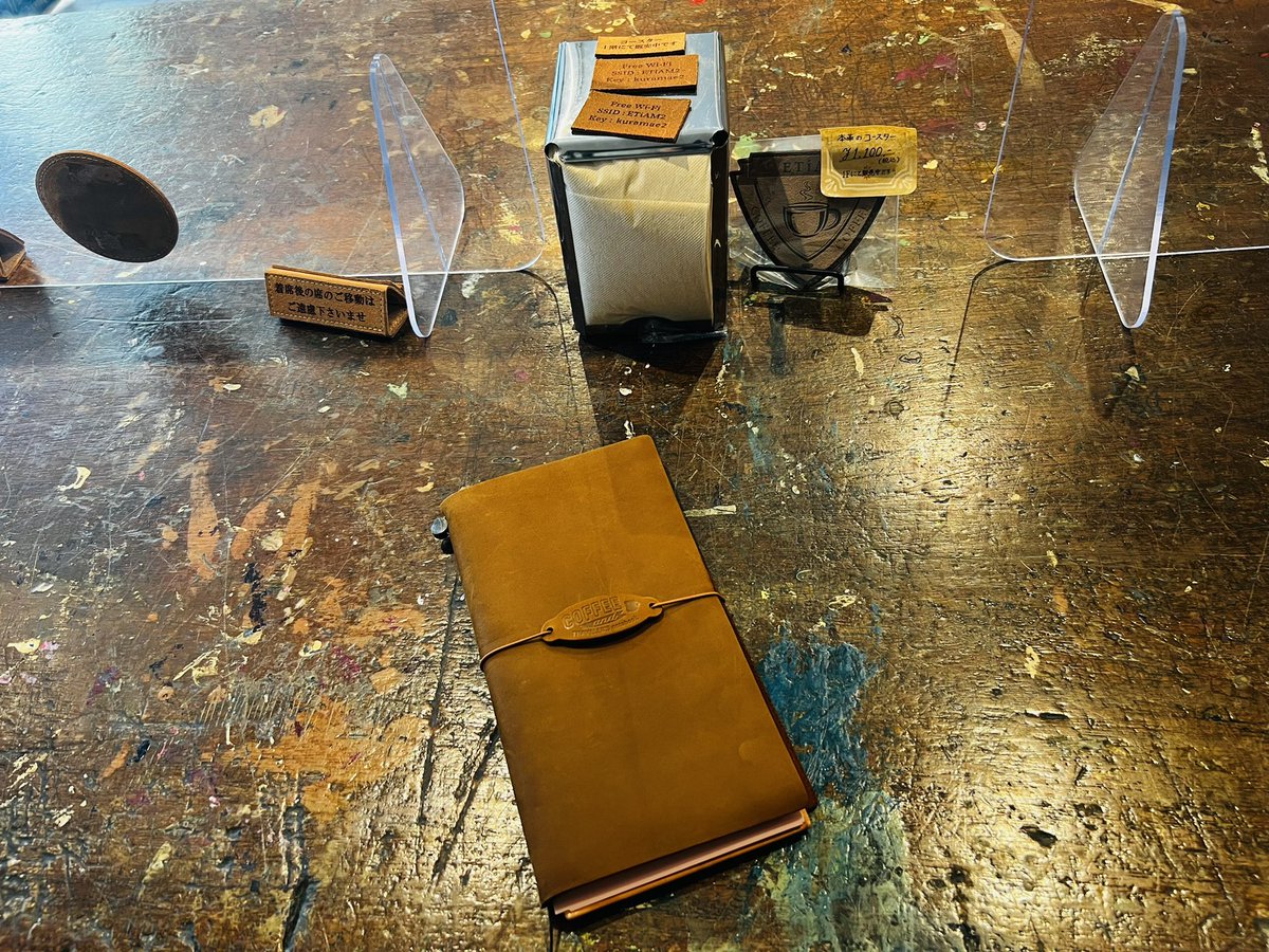 noronora's tweet photo. 【蔵前に行った時にすてきな革小物屋さん『ETIAM』へ行きました♫】
#etiam
#travelersnotebook https://t.co/yCcY4wD89Q
