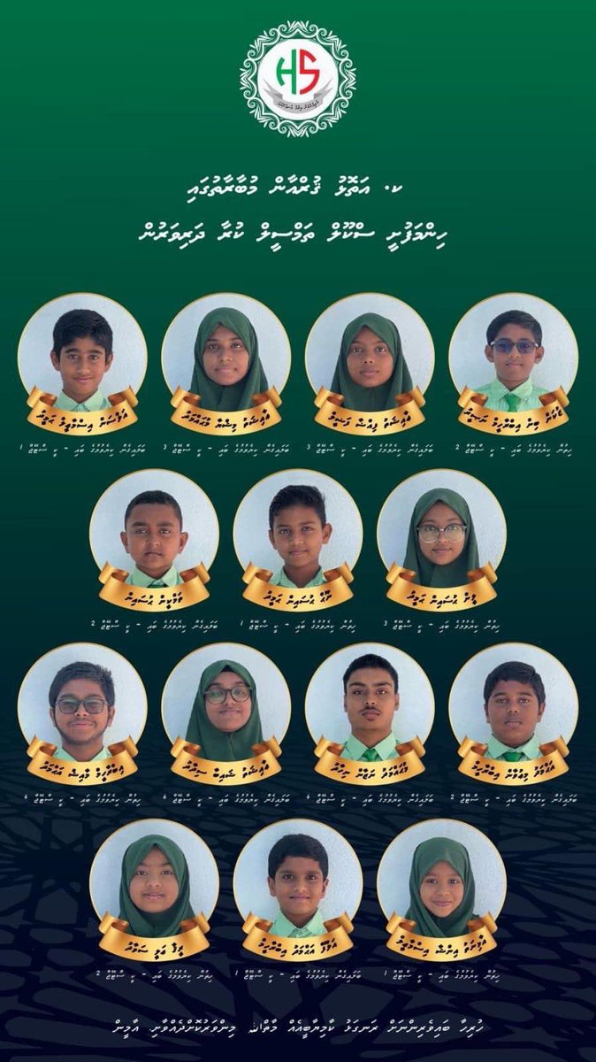 ކާފު އަތޮޅު ޤުރުޢާން މުބާރާތުގައި ހިންމަފުށި ތަމްސީލް ކުރާ މި ސްކޫލް ގެ ލޮބުވެތި ދަރިވަރުންނަށް ރަނގަޅު ކާމިޔާބީއެއް މާތް ﷲ މިންވަރު ކޮށްދެއްވާށި.  
އާމީން♥️
<a href="/MoEdumv/">Ministry of Education</a>