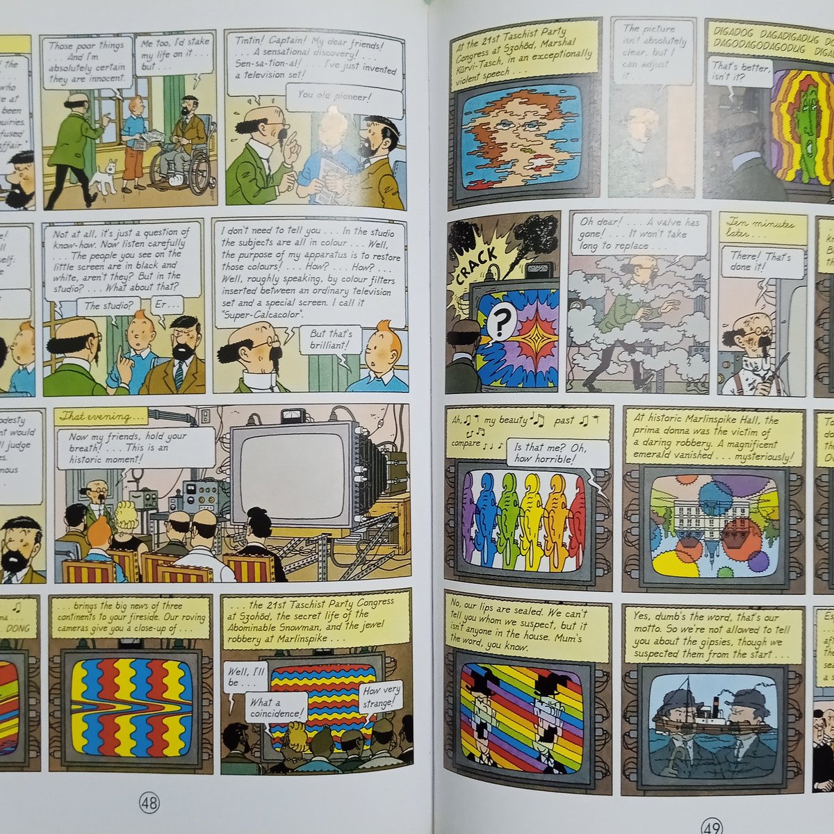 The castaflore emerald. Herge . the adventure of tintin.
₹300. 9830345359/9874345359. Barrackpore
#adventure #tintin #bookforsale #booklovers #bookcommunity #bookaholic #booksales #bookshop #bookstore